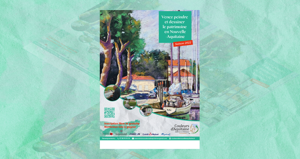 affiche Couleurs d'Aquitaine